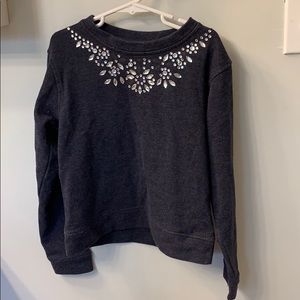 Bejeweled sweatshirt